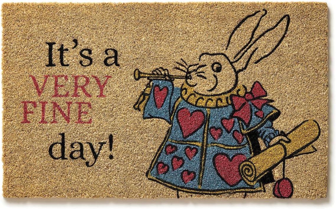 Entryways Victoria and Albert Museum Doormat - Queen of Hearts, 18"x30"