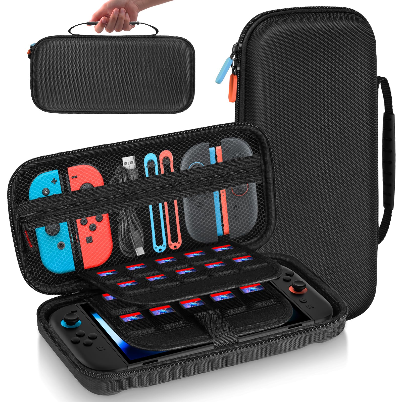 ZRZLMVP Switch-2-Carrying-Case-for-Nintendo-Switch 2 (2025) Hard