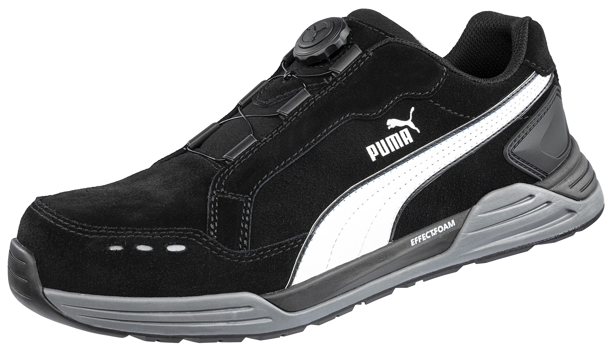 Puma Sicherheitshalbschuhe AIRTWIST BLACK DISC LOW