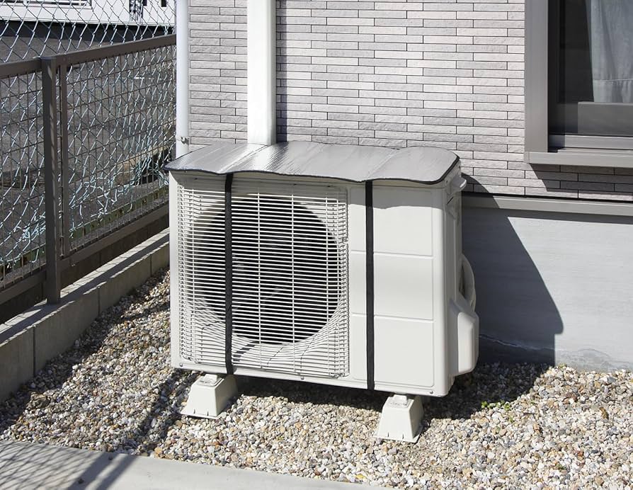 Amazon.co.jp: トレードワン エアコン 室外機カバー アルミ 約80