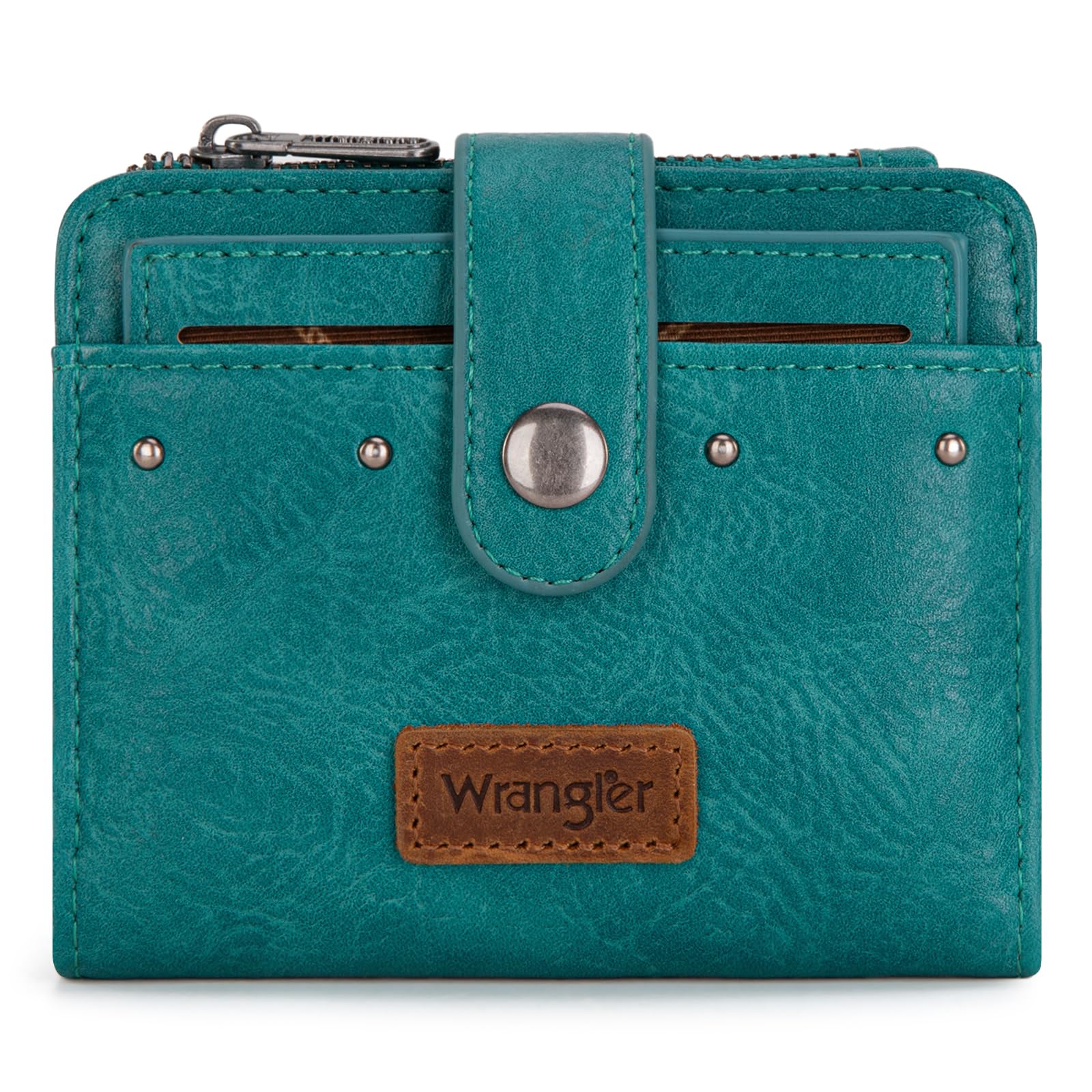 Montana West X Wrangler Small Wallets Woman Bifold Wallet Women Credit Card Wallet Small Wallets for Women Ladies Female Credit Card Holder with