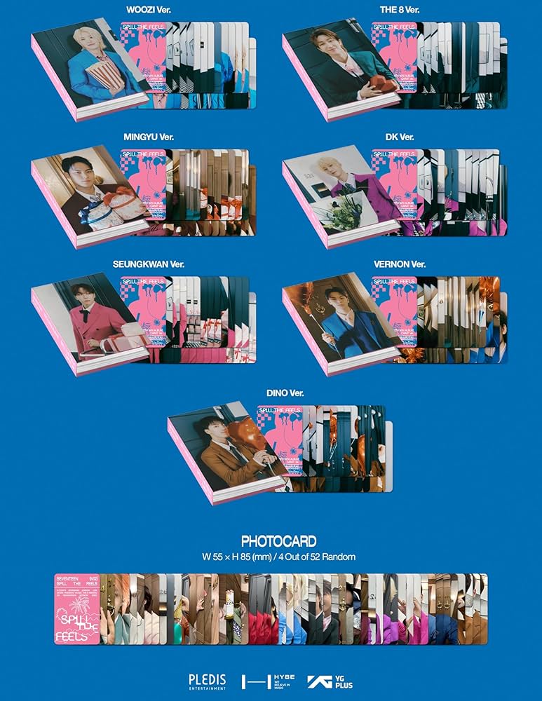 Amazon.co.jp: SEVETEEN 12th Mini [SPILL THE FEELS (CARAT Ver