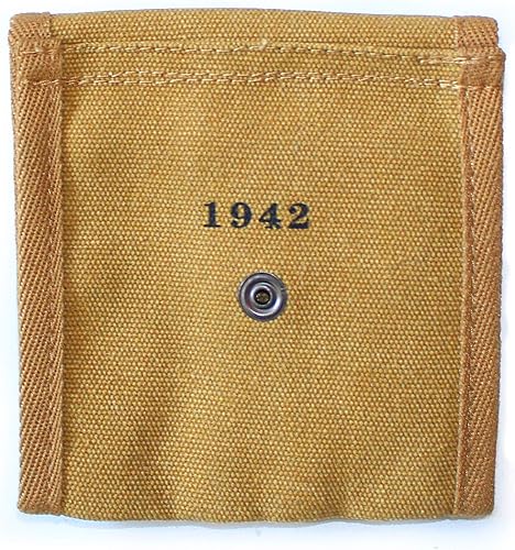 Miniatura 2 de WW2 US M1 Carabina Bolsa 2 Celdas Revista Bolsa Color Caqui