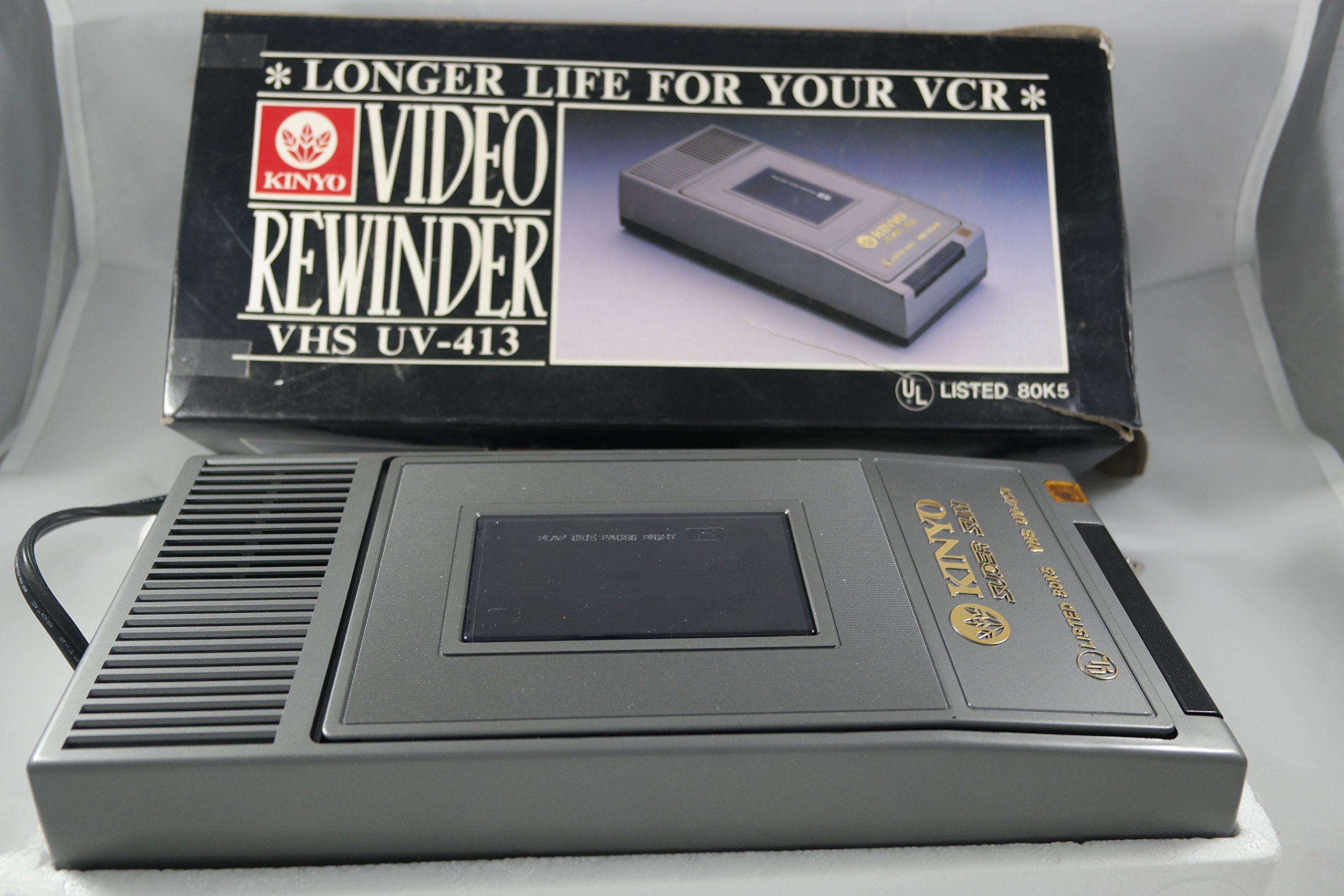 KINO様用 Rebobinador de vídeo Kinyo – Reboque de vídeo de fita VHS – Código