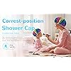 Satin-Bonnet-Shower-Cap-for-Women-Long-HairLarge-Shower-Cap-for-kids-Sleep-Cap-Hair-Bonnet-Reusable-Shower-Hat-Double-Layer-Waterproof-Bath-Hair-Cap-Girls-Head-Cap-Ladies-Spa-Salon Satin Bonnet Shower Cap for Women Long Hair,Large Shower Cap for kids Sleep Cap Hair Bonnet Reusable Shower Hat Double…