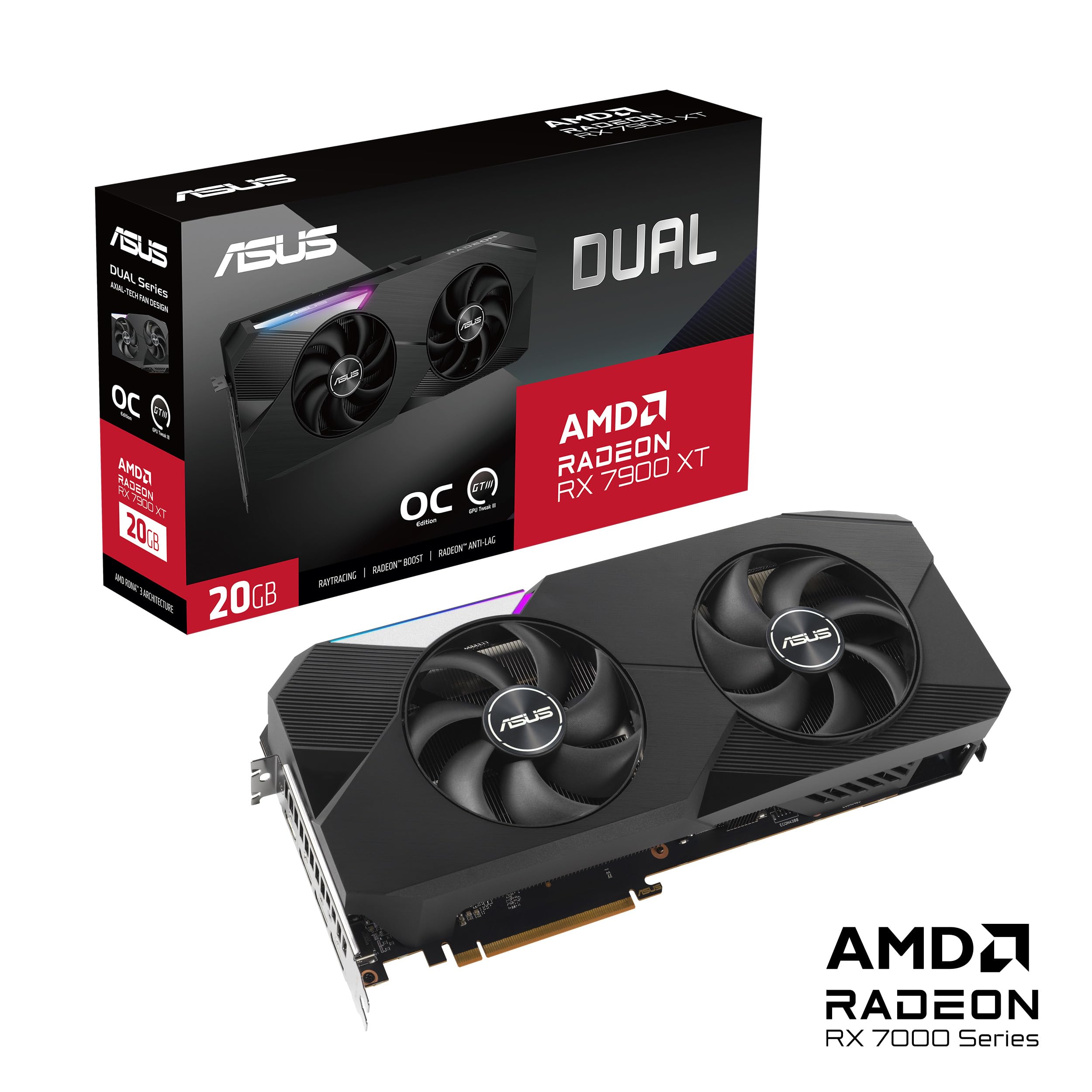 Amazon | ASUS Dual Radeon RX 7900 XT OC Edition 20GB GDDR6