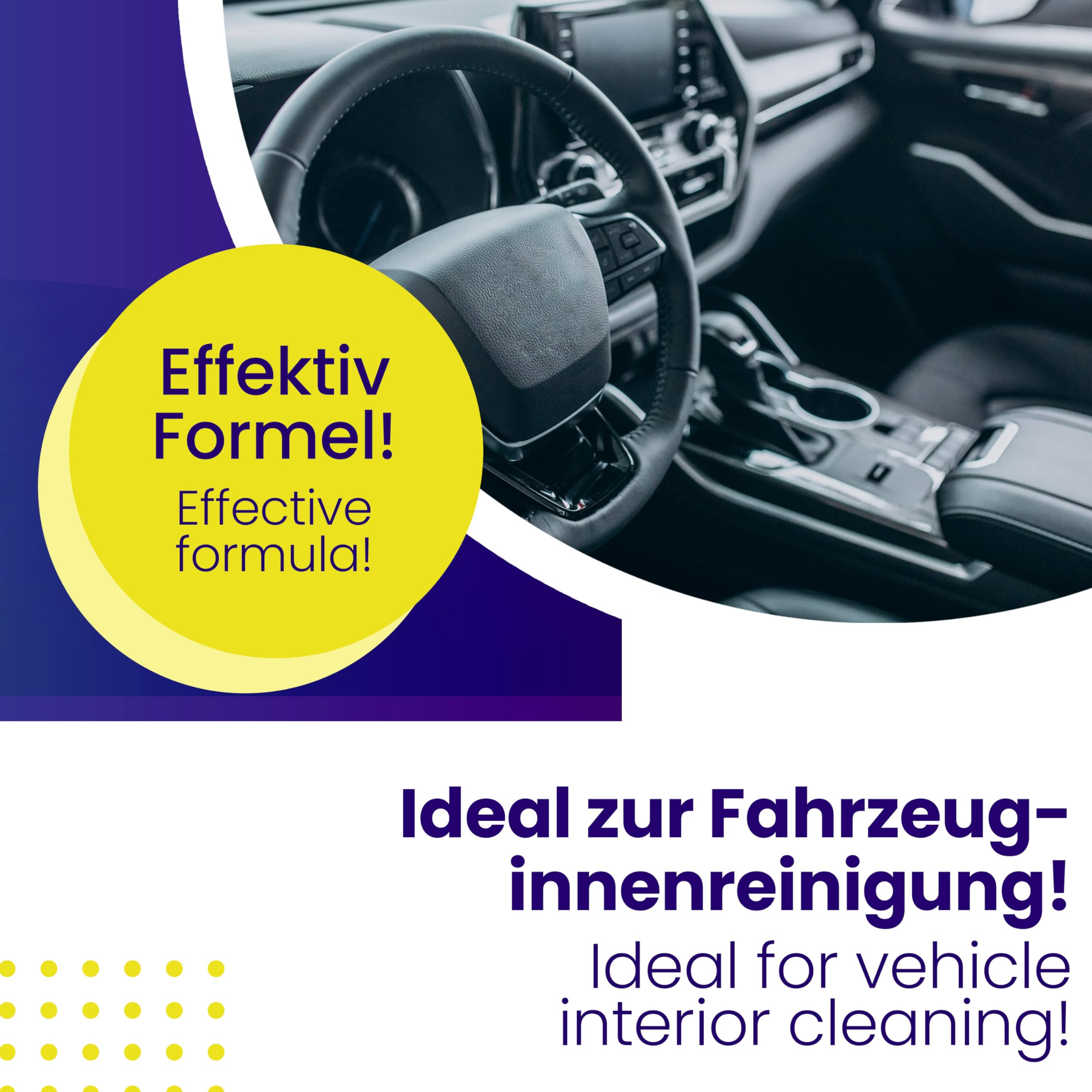 Mr. Perfect® - Multistar Multireiniger 4x 5L Konzentrat - Polsterreiniger, Teppichreiniger, Textilreiniger, Kunststoffreiniger und Autoinnenreiniger - Autoreinigung von Innen und Außen