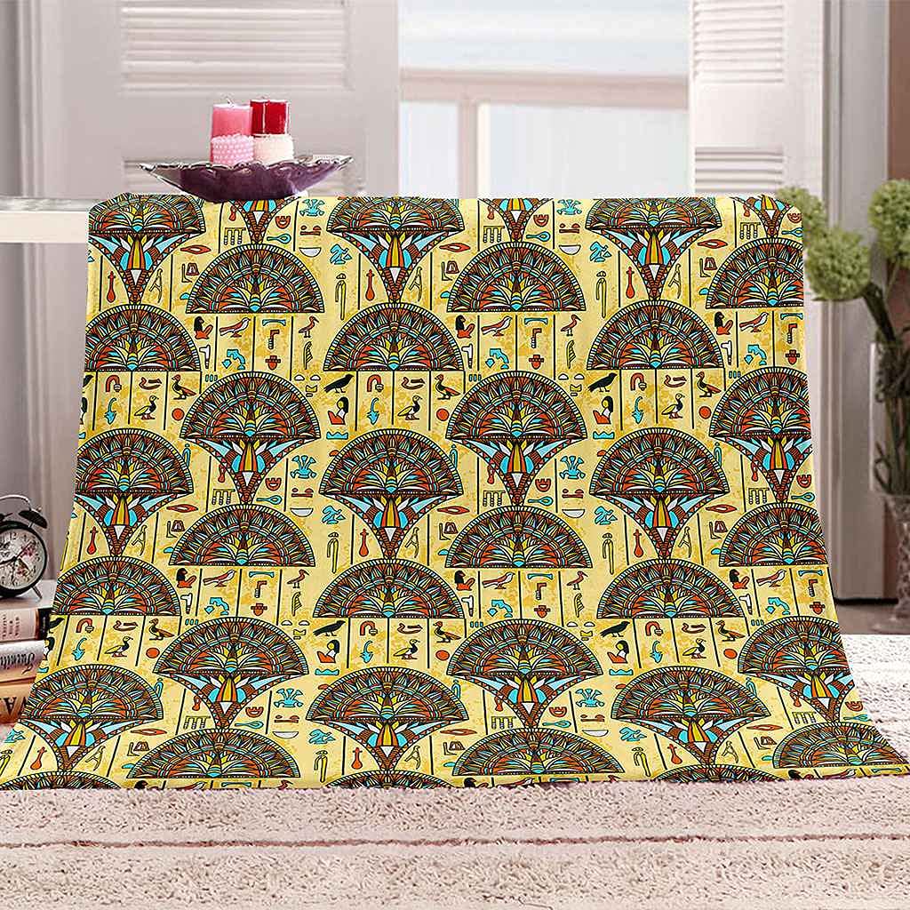 Couverture Impression 3D Chaude et Douce en Flanelle Microfibre