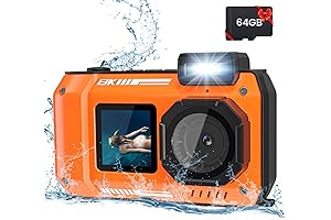 Upgraded 8K 70MP Underwater Camera