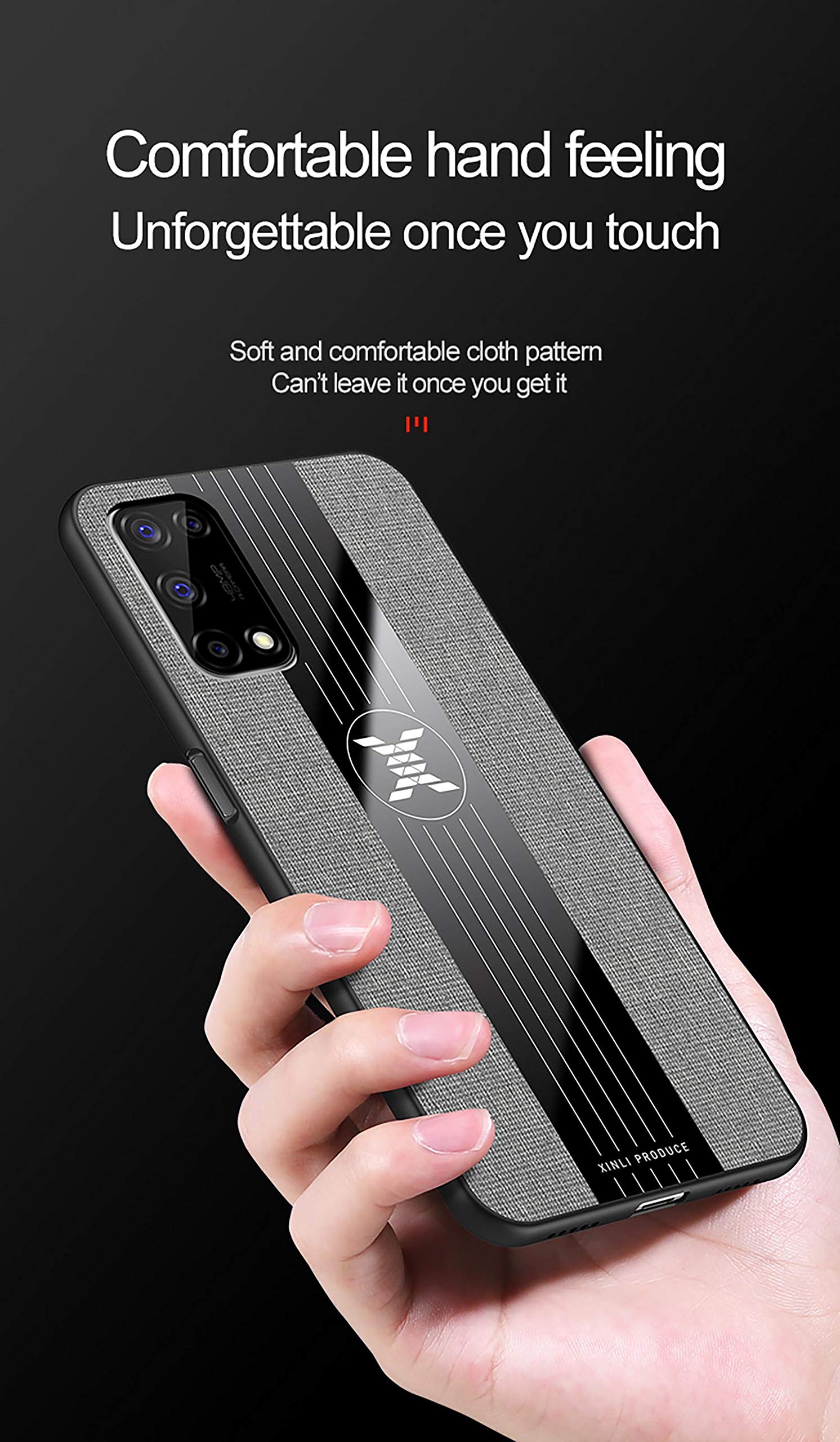 HAOYE Cover per Realme GT Neo 3 (GT Neo3), Elegante Brillantini Modello Silicone Morbido TPU Bumper Retro in Vetro Temperato Ultra Sottile Antiurto Custodia Case, Luna misteriosa