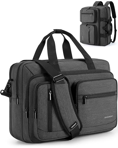 BAGSMART 3-in-1 Laptop Briefcase for Men 17.3