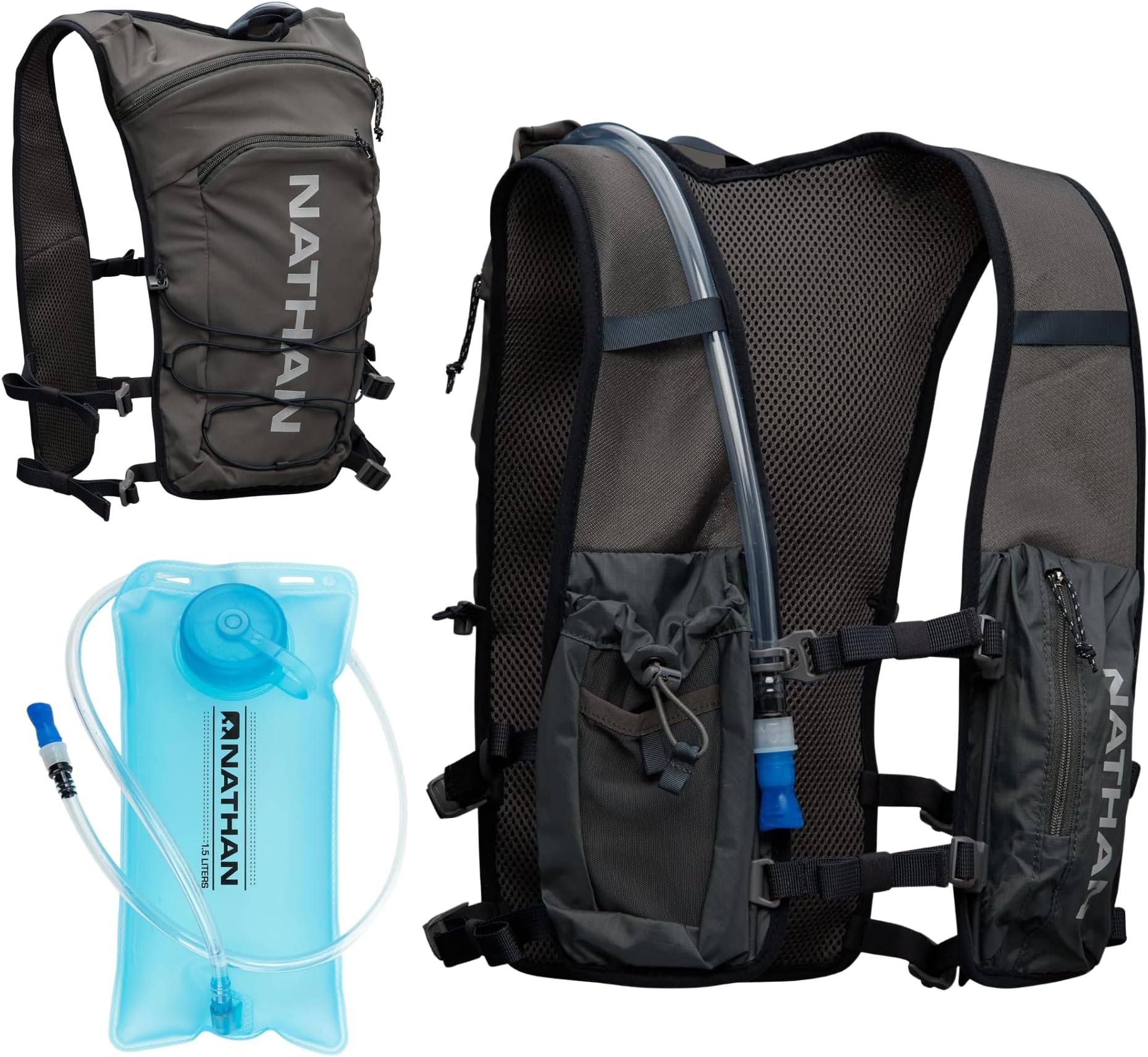 QuickStart 2.0, Charcoal/Reflective Silver, 6L, OSFM