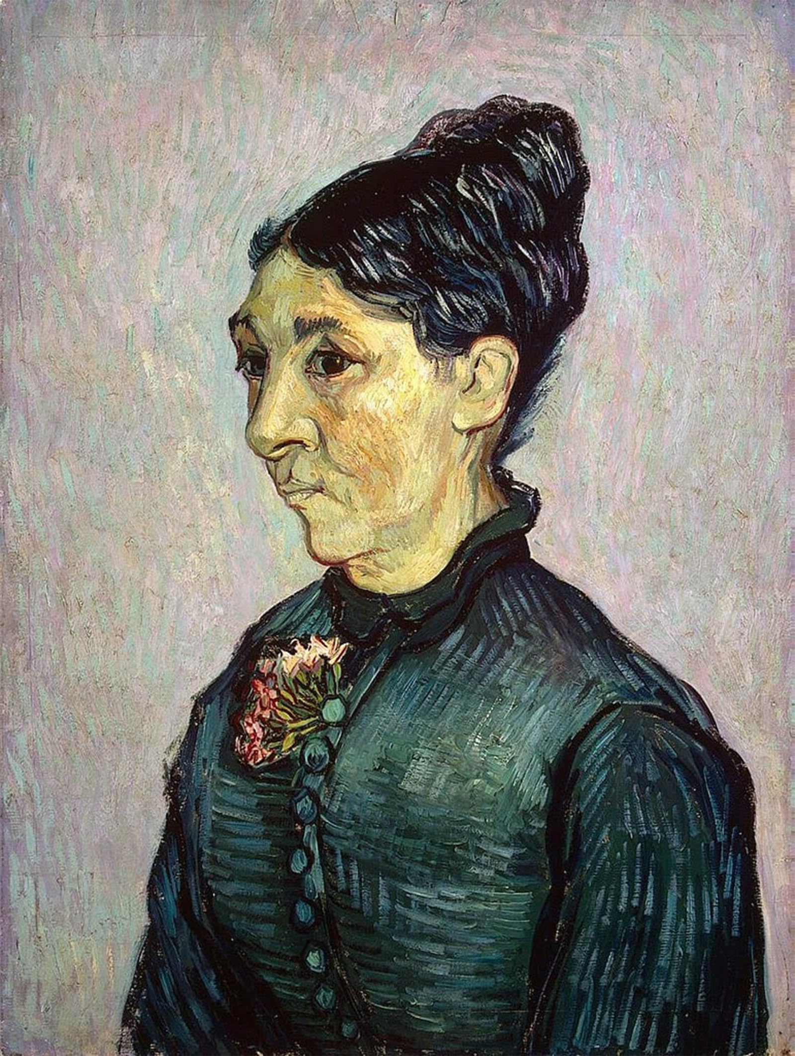 Toile de Célèbres Tableaux Vincent Van Gogh Portrait Classique - 5