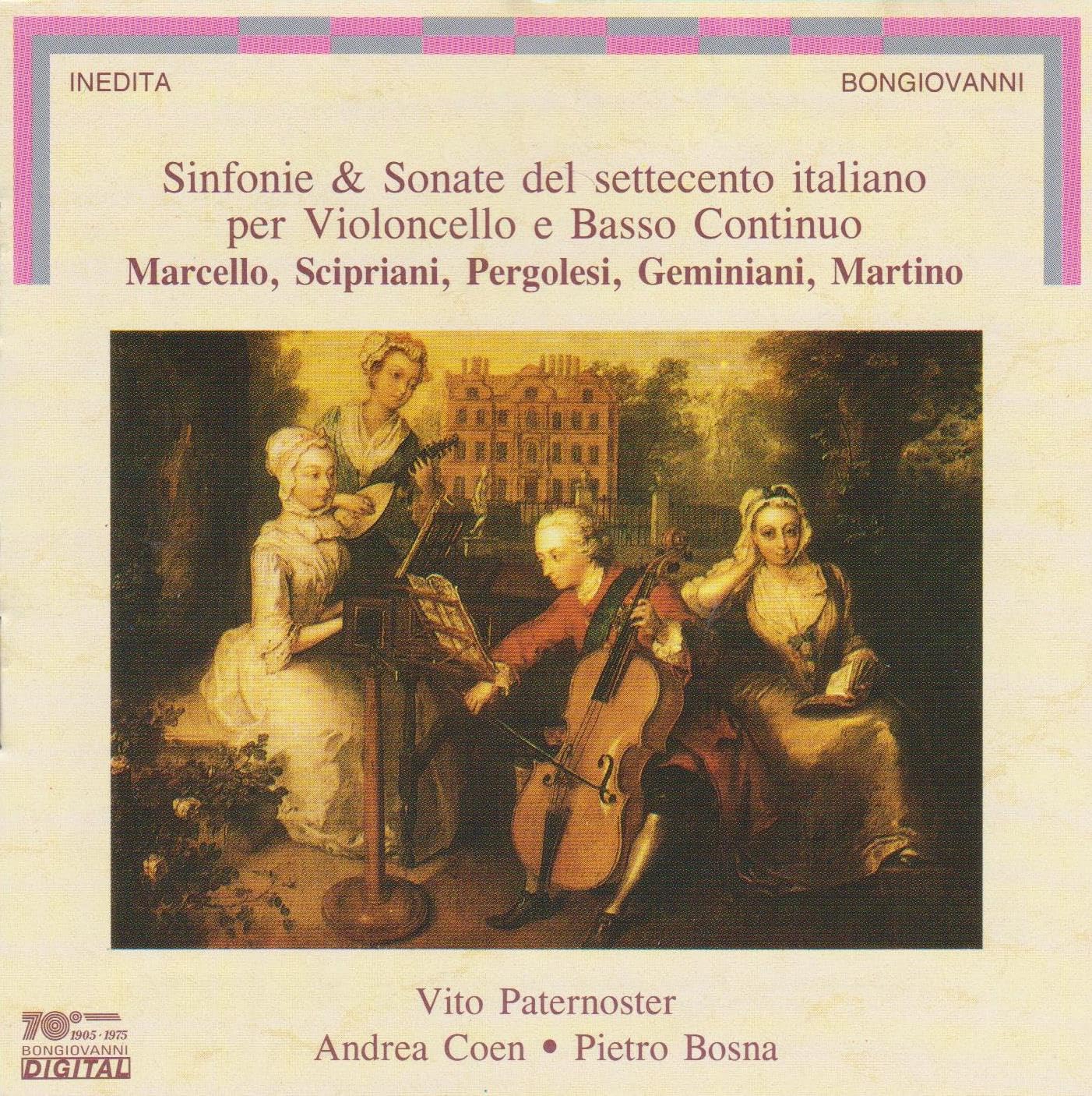 Sonate Per Violoncello Del 700 Ita