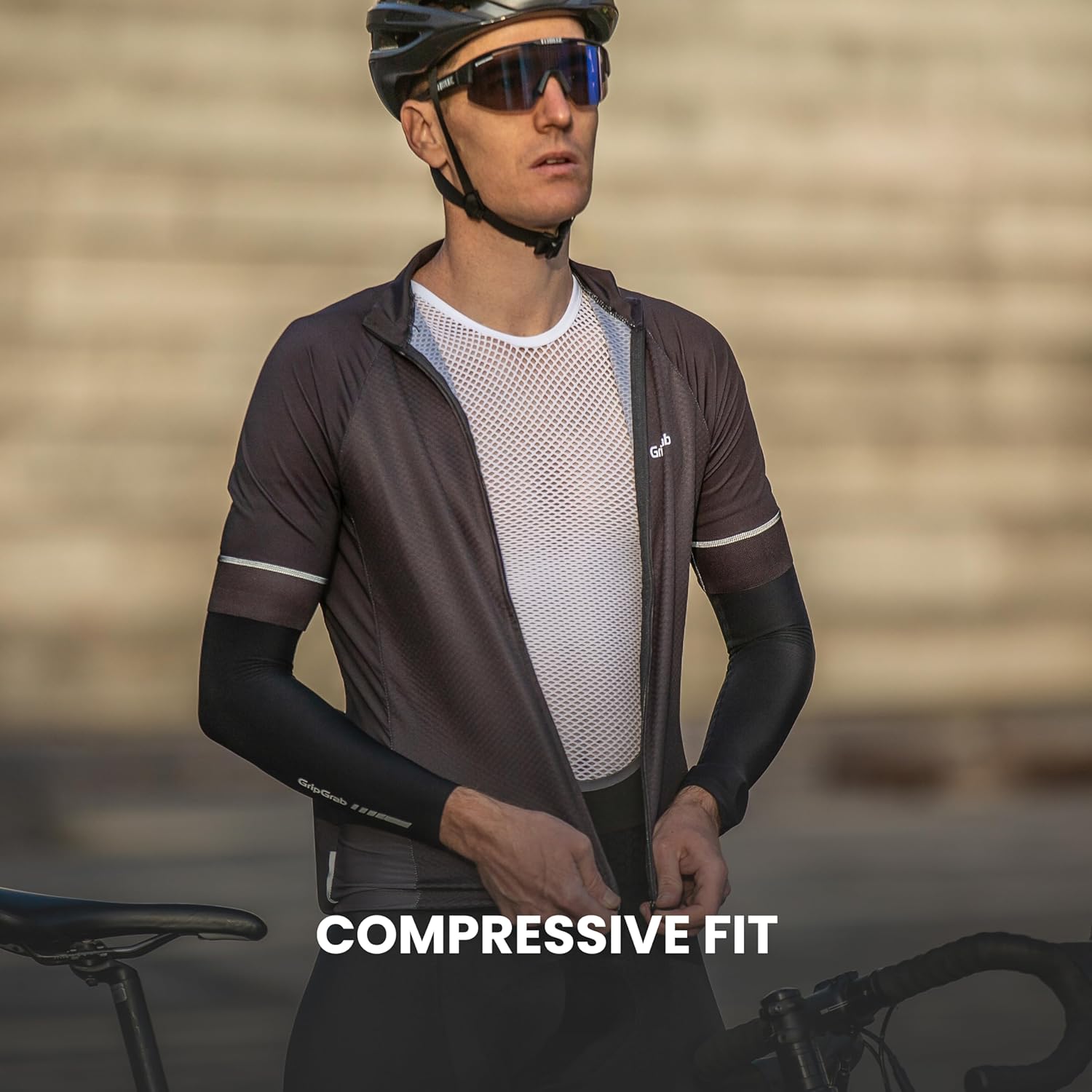 GripGrab 3-Season Sleeveless Cycling Base Layer High-Performance Mesh Bicycle Undershirt Spring Summer Compression Vest