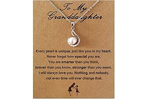Beautifully Crafted Granddaughter Necklace - A Cherished Keepsake