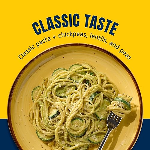 Vista 23 de BARILLA Protein+ (Plus) Angel Hair - Proteína de lentejas, garbanzos y guisantes - Buena fuente de proteína a base de plantas, pasta de proteínas