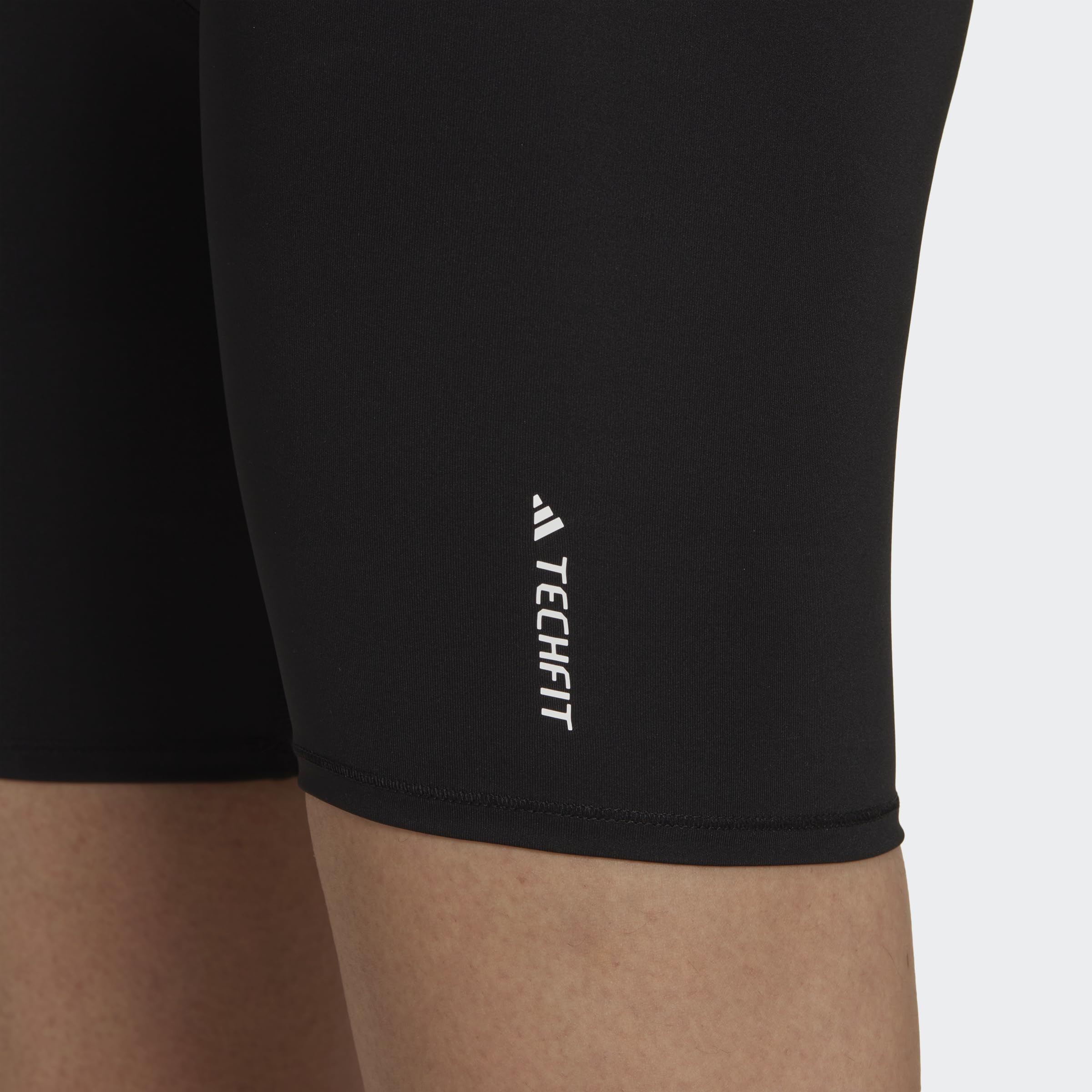 adidas Donna Techfit Bike Short Leggings, Black, XL