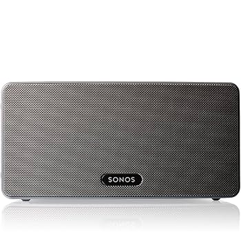 スピーカー・ウーファー SONOS PLAY:3 Sonos Play:3 (White) Wireless streaming music speaker at