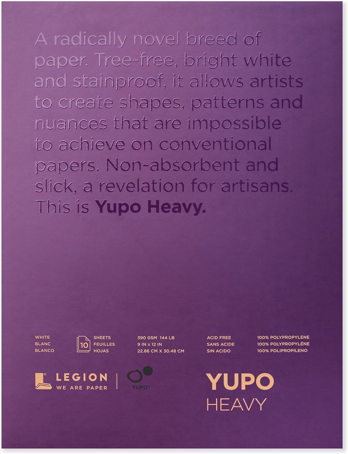 Yupo Paper Painting and Drawing, Multi 9-x-12-Inch