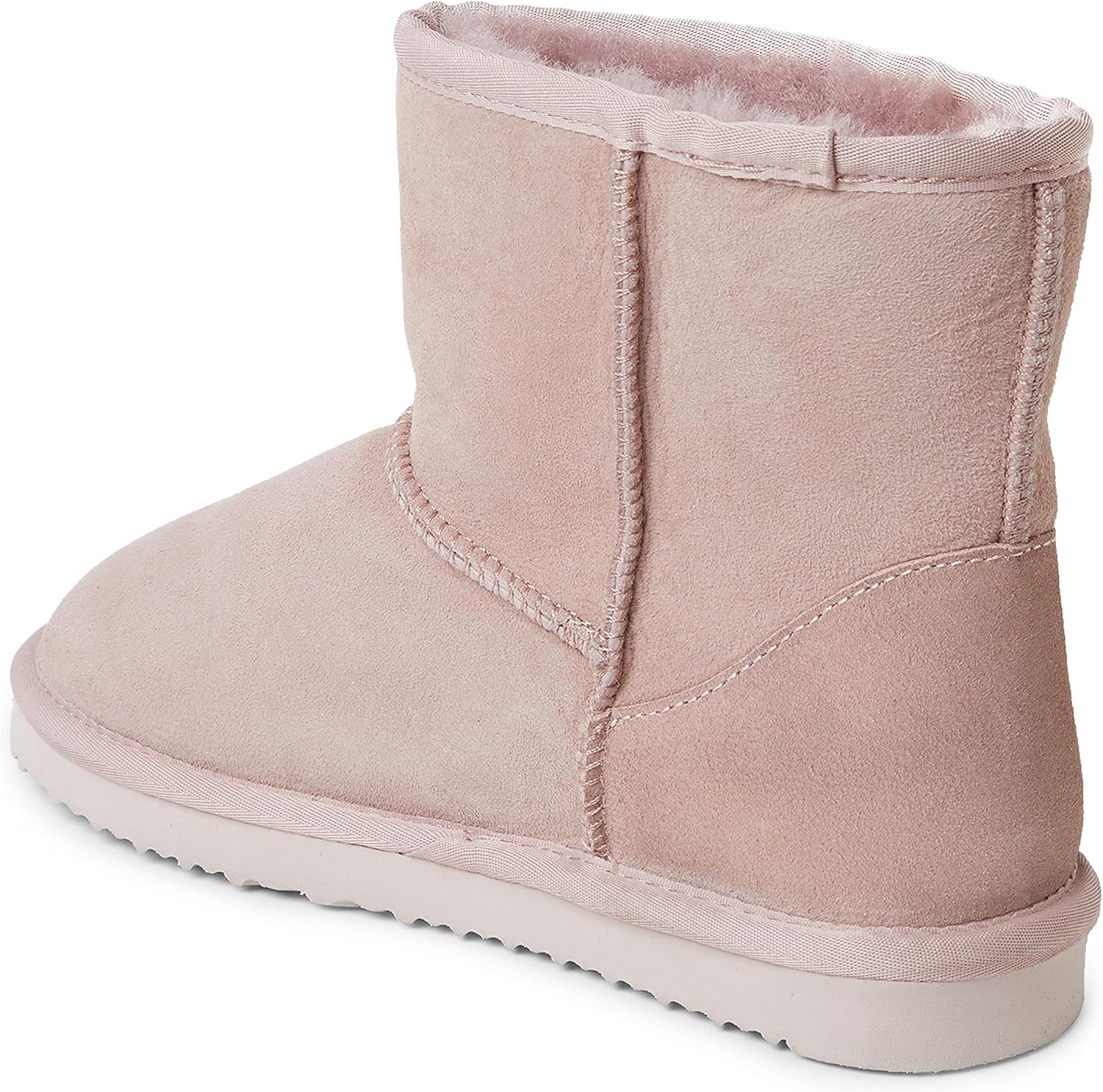 Fireside by Dearfoams Women's Rosebery Shearling Lined Indoor/Outdoor Boot Mid Calf - Image 7