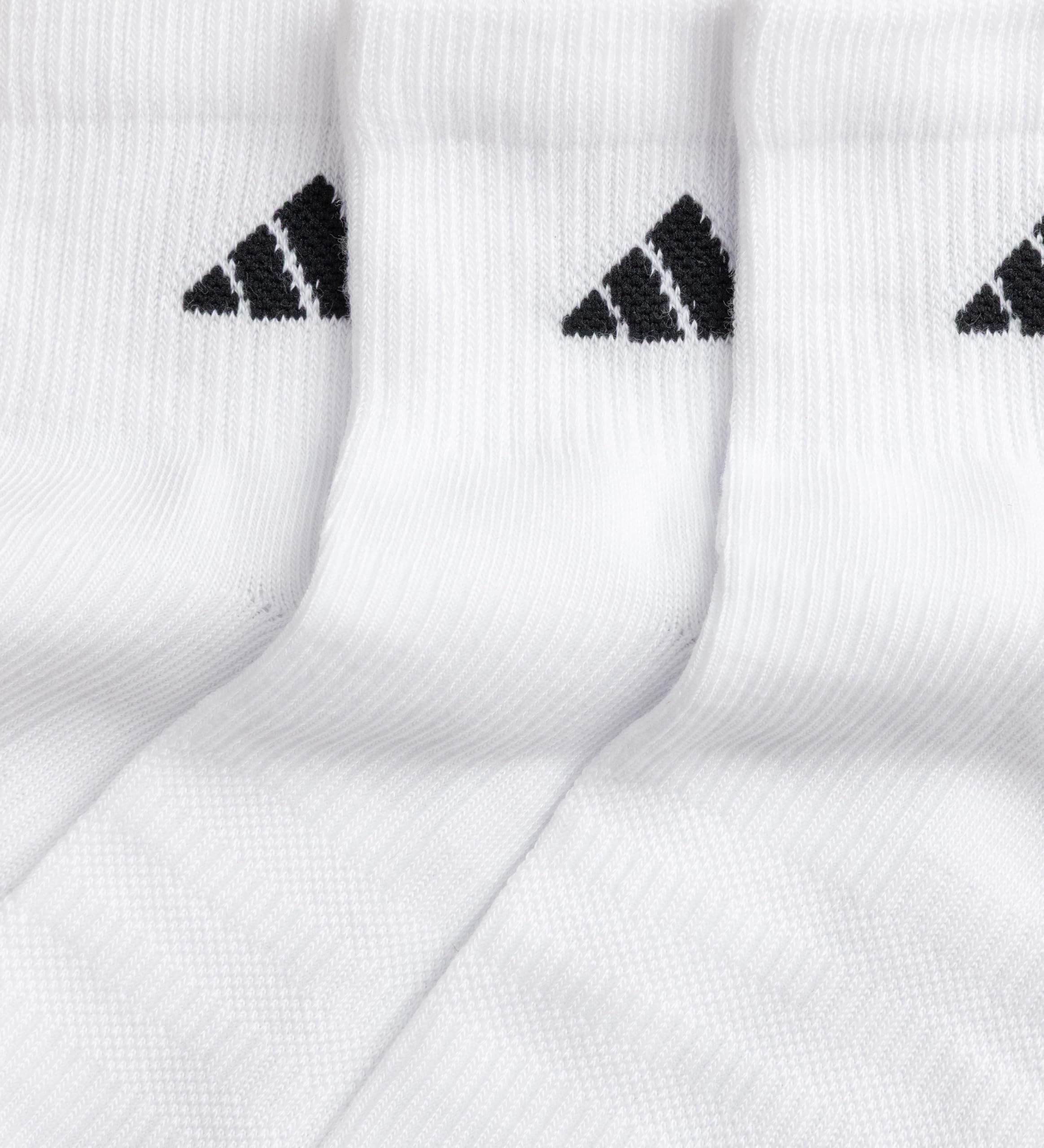 adidas Superlite Quarter Socks 6-pack, Athletic, Durable, Lightweight, Breathable With Compression And Arch Support Calcetín de un cuarto Hombre (Pack de 6)