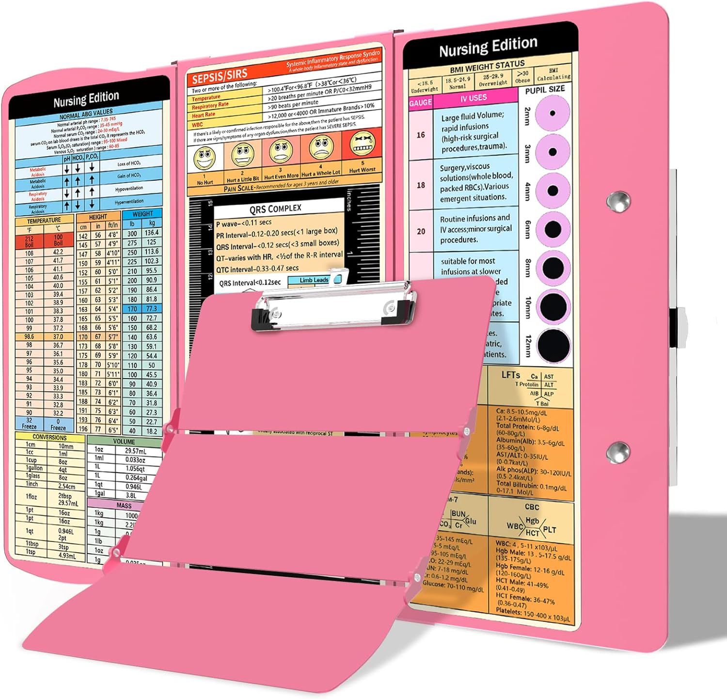 Nursing Clipboard Foldable Clipboard Medical Nursing