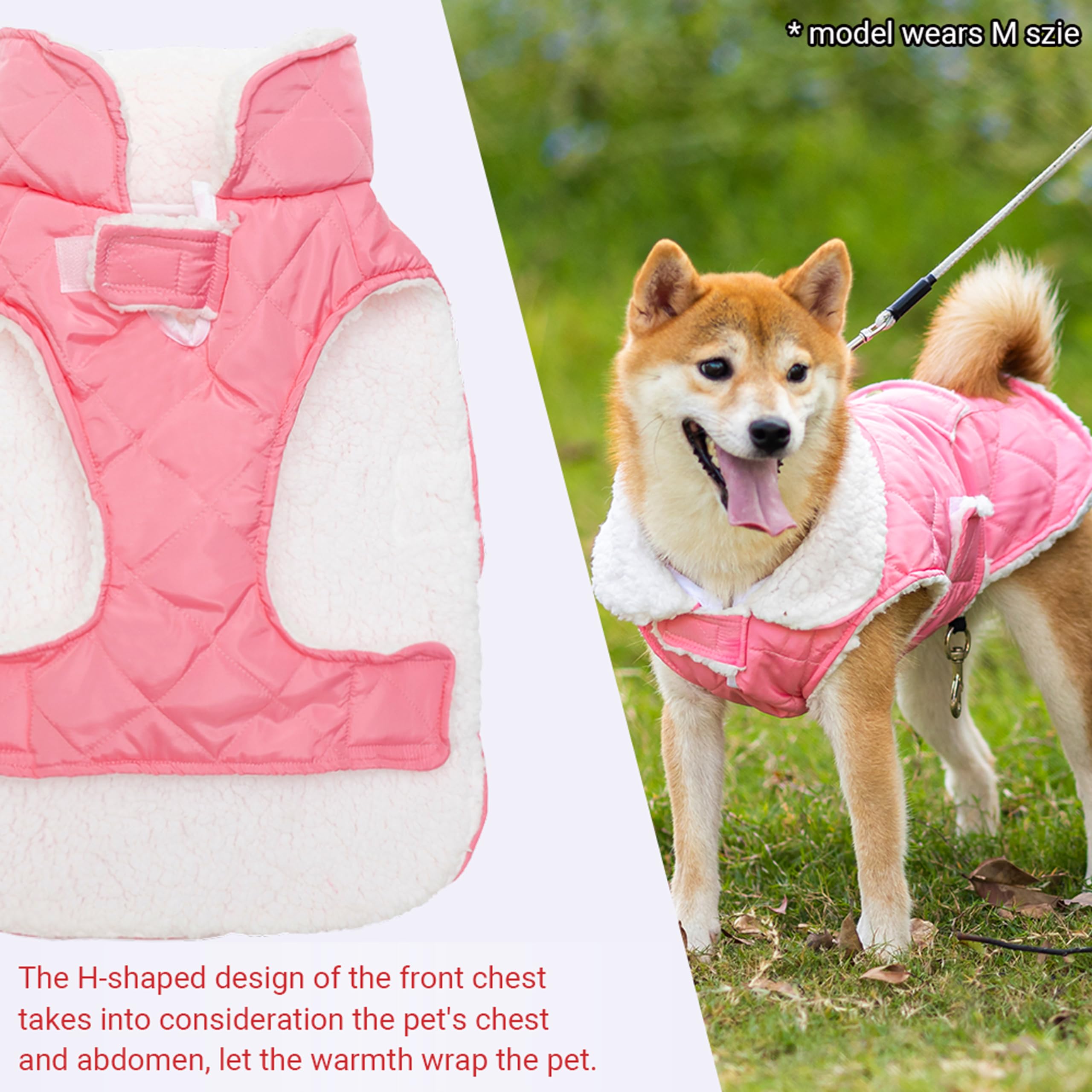 Dog Clothes Carhartt Pink Dog Collar Carhartt Small Dog Winter - Main Image