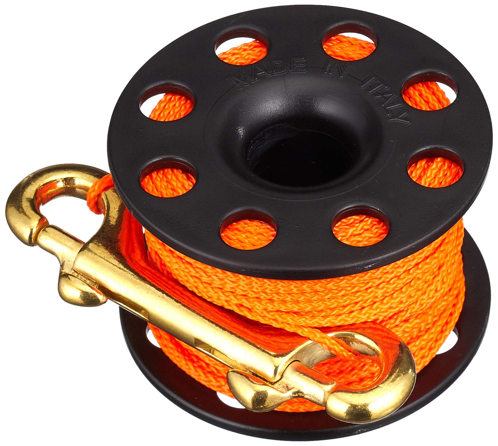 Best divers ml0061or Reel, Diver Unisex – Adult, Black, 30 Meters