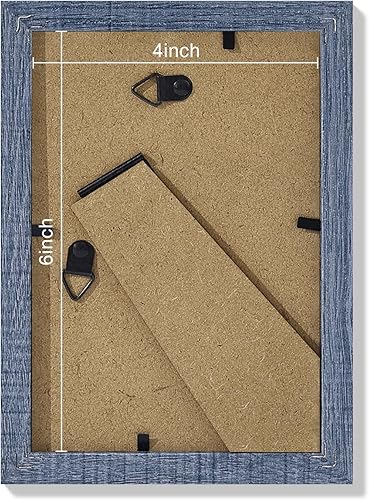 Vista 738 de Vittanly - Juego de 9 portarretratos, plexiglás resistente a rupturas, exhibe fotos de 12 x 12 pulgadas o, con paspartú, de 8 x 8 pulgadas, marcos