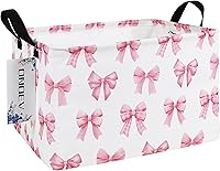 Vista 9 de Cesta de lavandería plegable rectangular, cesta de lona impermeable, cesta de regalo, adecuada para habitación de niños, oficina, ropa, Abeja