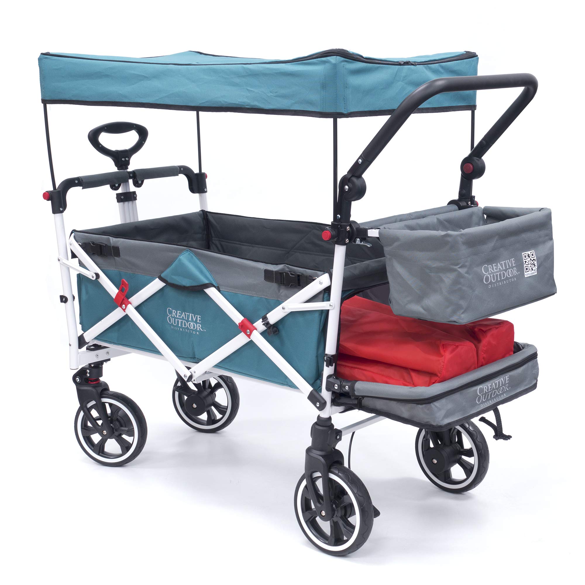Buy Creative Outdoor Push Pull Collapsible Folding Wagon Cart