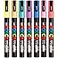 Uni Posca Paint Marker Pen, Fine Point, Set of 7 Natural Color (PC-3M 7C),Original Version