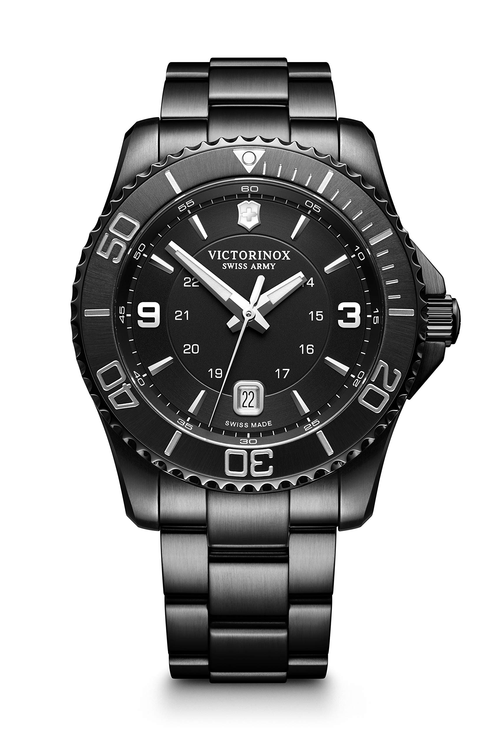 Victorinox Maverick Analog Black Dial 43mm Mens Watch (B07D7WYZ5C) Amazon Price History, Amazon Price Tracker