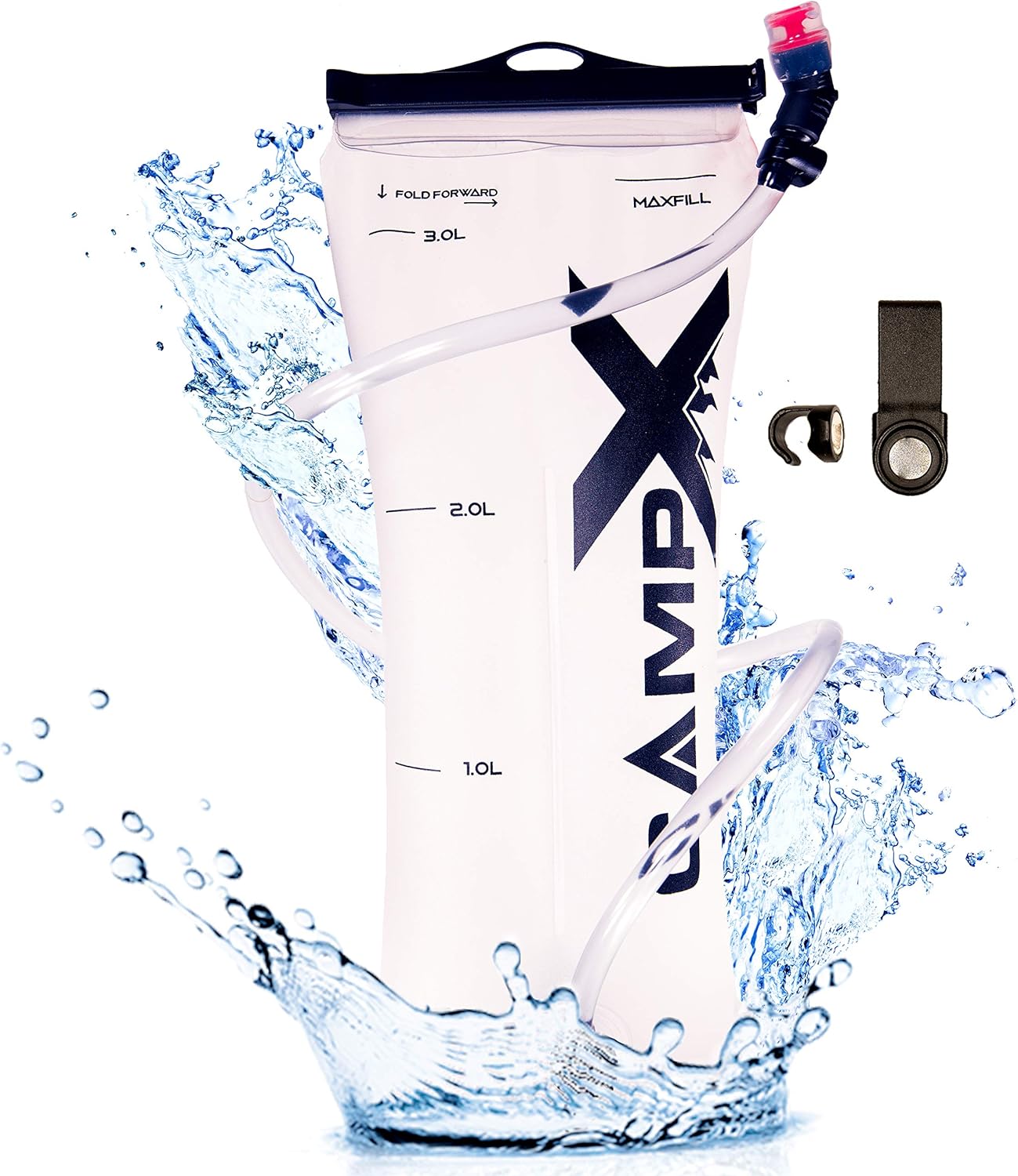 CampX 3L Hydration Water Bladder with Clip BPA