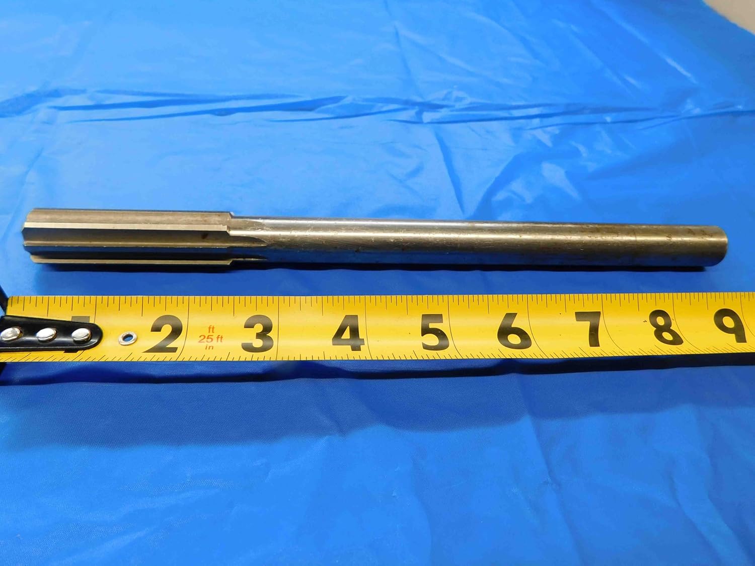 0.7518 O.D. HSS Chucking Reamer 8 Flute .7518 3/4 .7500 +.0018 Oversize 19 mm - JC0628CP2