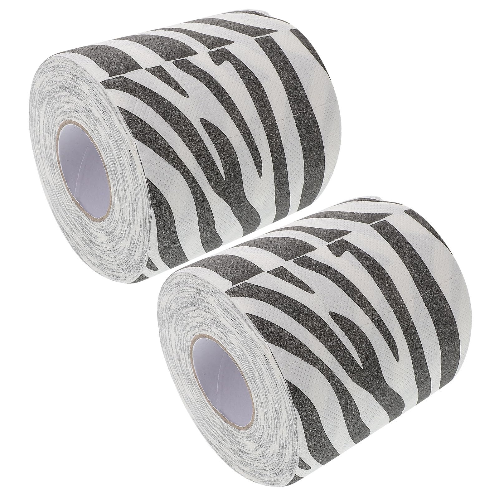 Papel higiénico Alipis con estampado de cebra 3D en pack de 2 unidades para uso diario