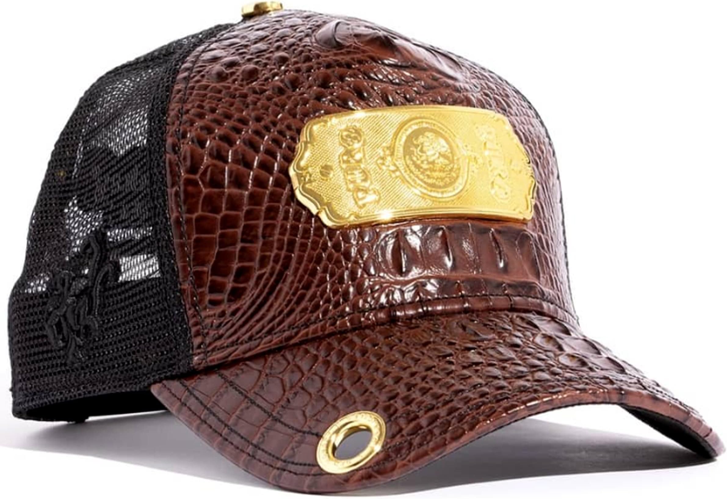 Red Monkey Puro Mexico Brown RM1428 Limited Edition Fashion Unisex Mesh Trucker Snapback Hat Cap