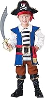 Vista 1 de Disfraz de pirata para bebé niño, Azul