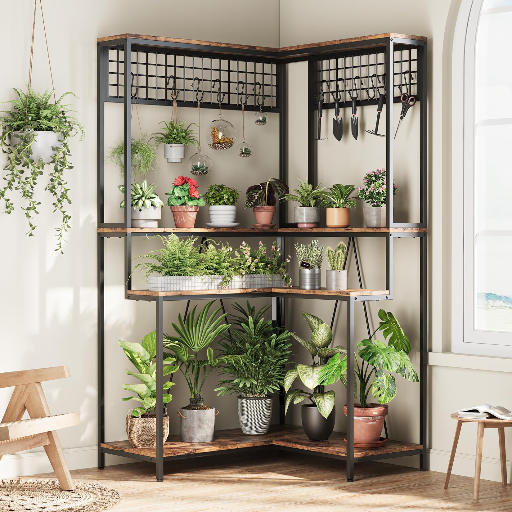 飾り台 Amazon.com : Indoor Corner Plant Stand Tall 67
