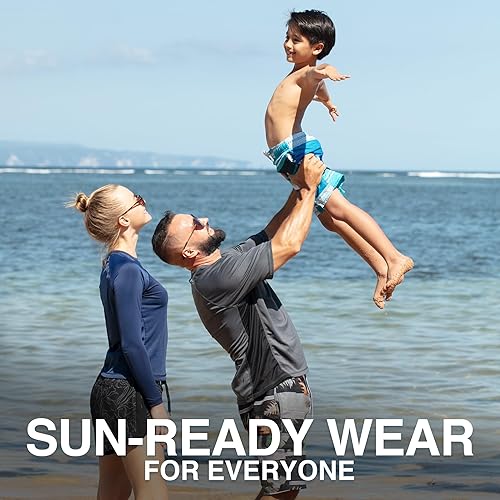 Vista 6 de Kanu Surf - Traje de baño para niño Echo, de secado rápido, UPF 50+