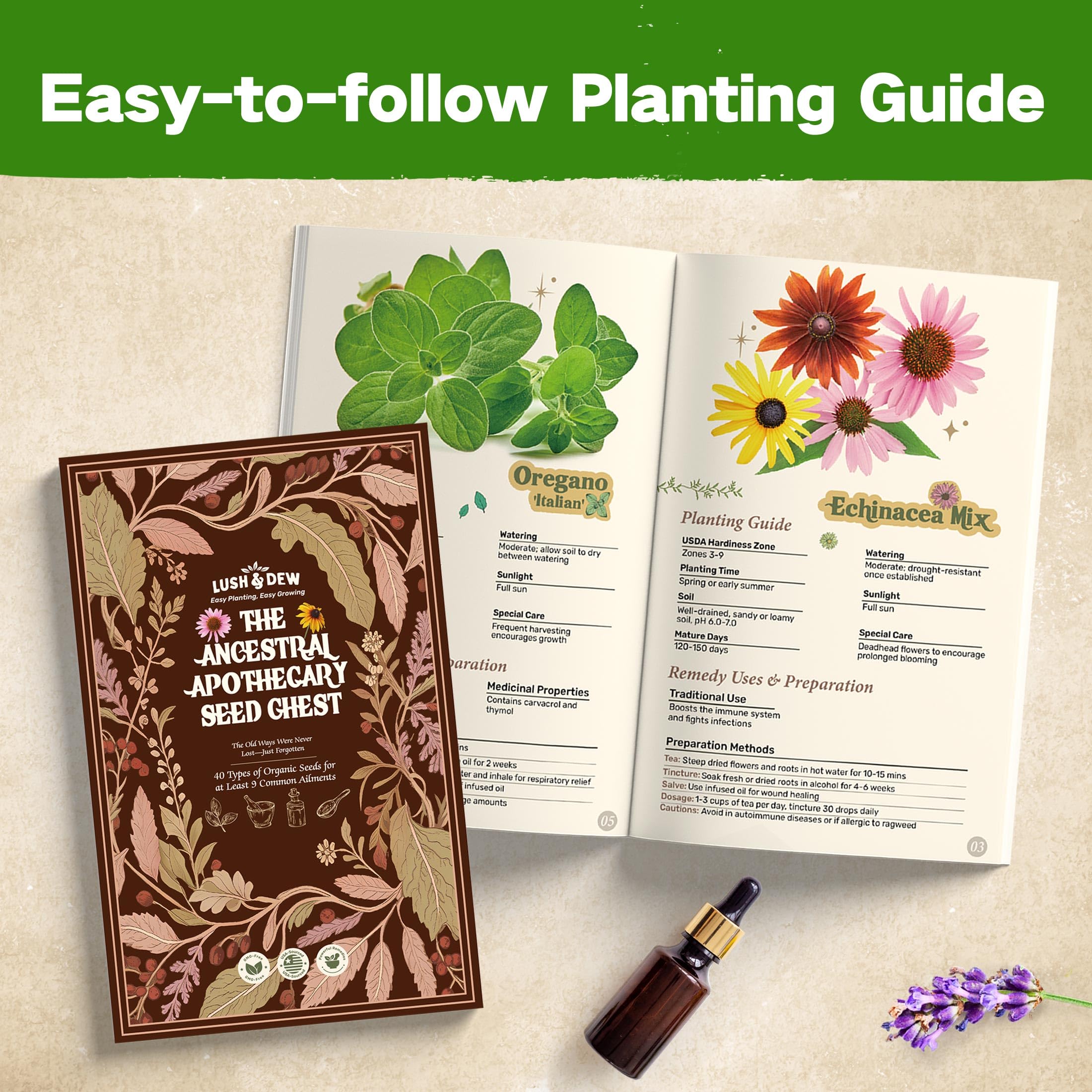 Ancestral Apothecary Herb Seeds - Grow Your Own! -9