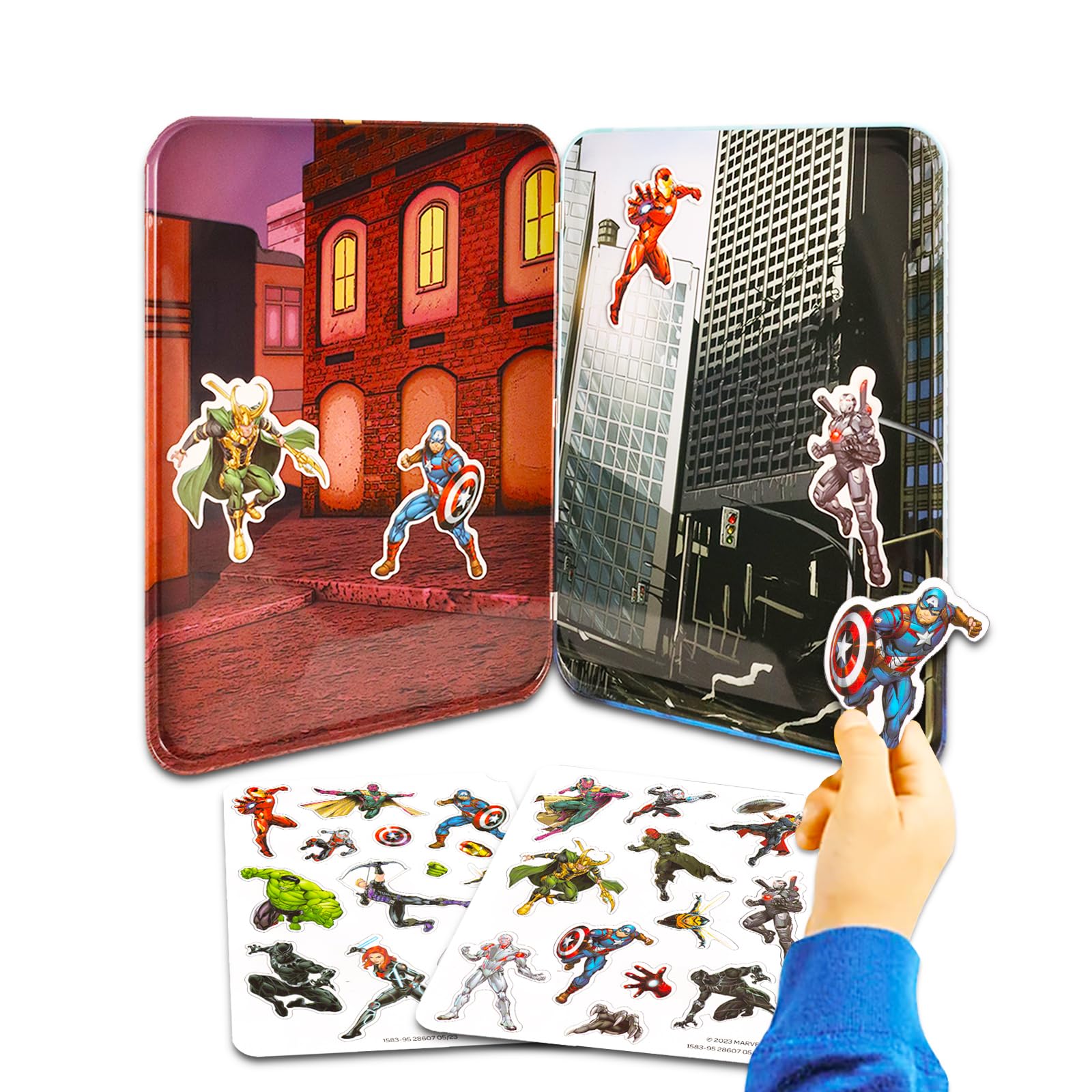 Amazon.com: Avengers Magnetic Creations Toy - Bundle with 40