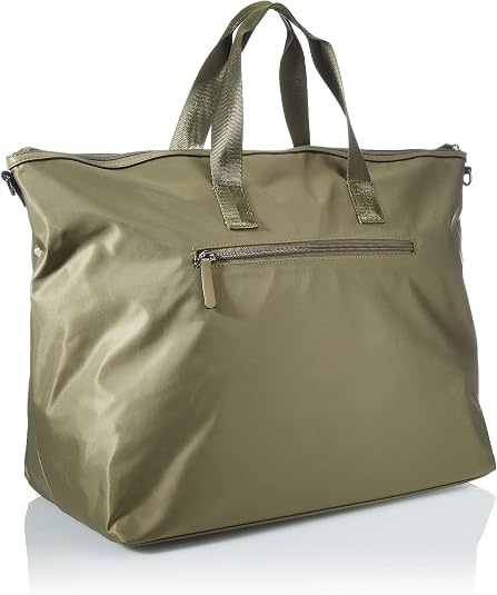TOM TAILOR VIONA Damen Maskentasche – Nylon, Mit Reißverschlussfächern & Verstellbarem Gurt
