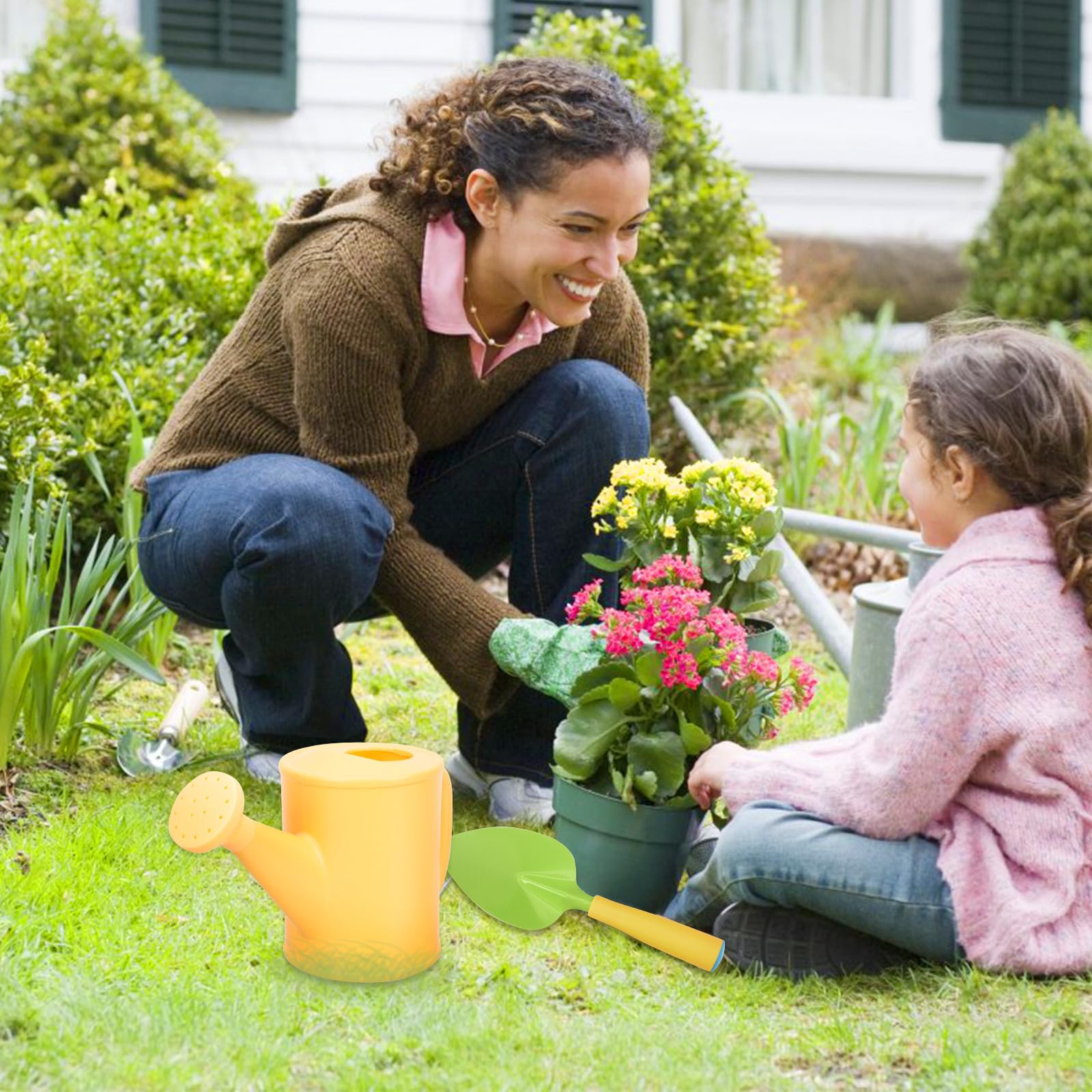 Set de Herramientas de Jardinería Pala y Rastrillo