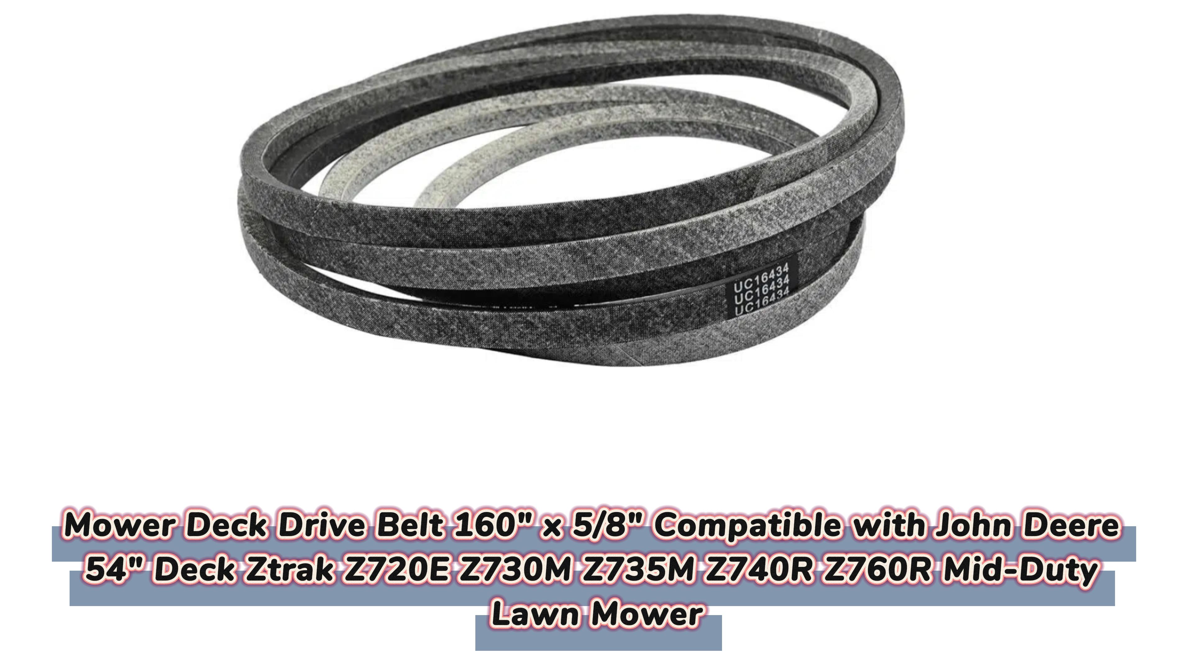 Amazon.com : Promrmr Aramid Cord Dry Wrapped V-Belt, UC16434 Mower