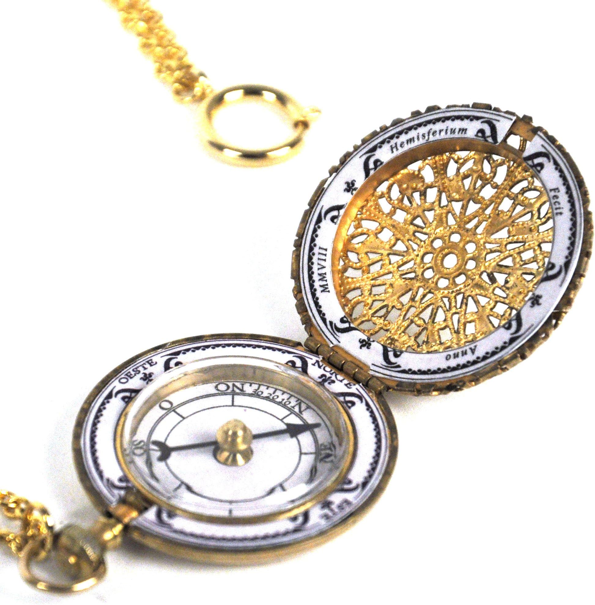 Pocket Compass - Hemispherium Replica Antique Scientific Instument