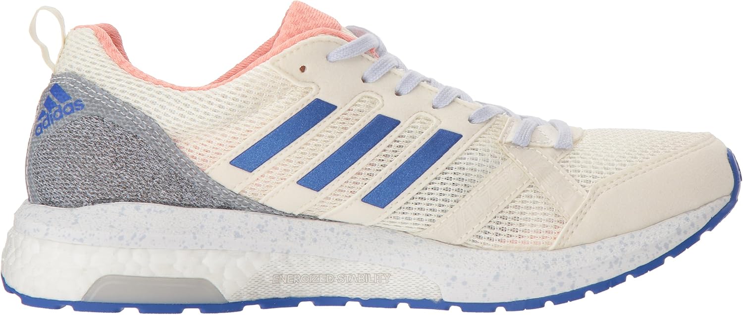 adidas Performance Women's Adizero Tempo 9 w Athletic Shoe, hi-res Orange/hi-res Blue/Legacy, 5.5 M US