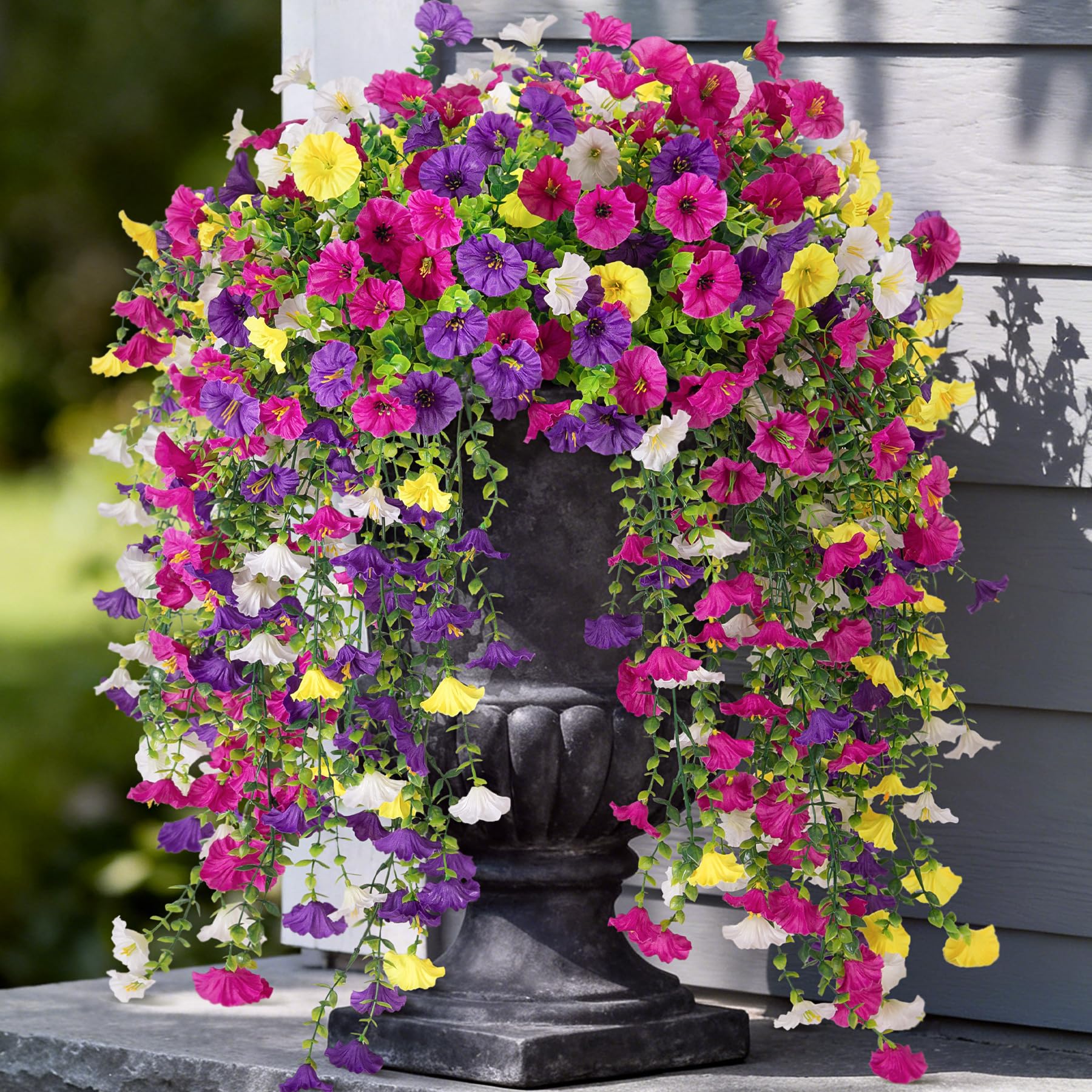 Hrobek Artificial Hanging Petunias