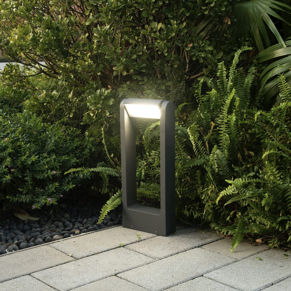 Lampioncino da Esterno illuminazione lampione da giardino Paesaggio Lampade da terra / 12W LED bridgelux SMD/LED Palo da giardino Luce 340 gradi girabile 40CM 4000K